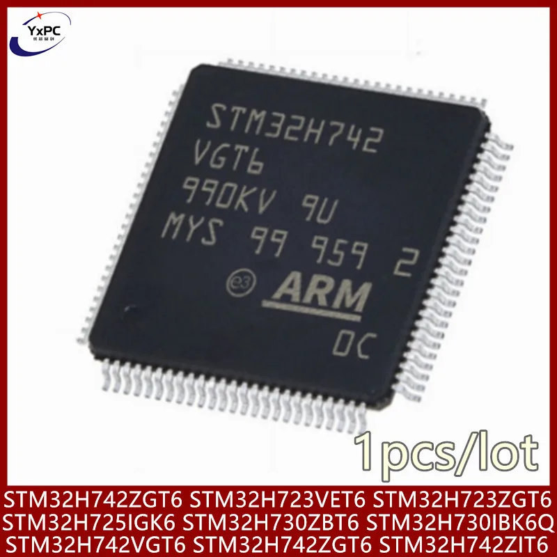 

STM32H742ZGT6 STM32H742ZIT6 STM32H723VGH6 STM32H723VET6 STM32H723ZGT6 STM32H725IGK6 STM32H730ZBT6 STM32H730IBK6Q STM32H742VGT6