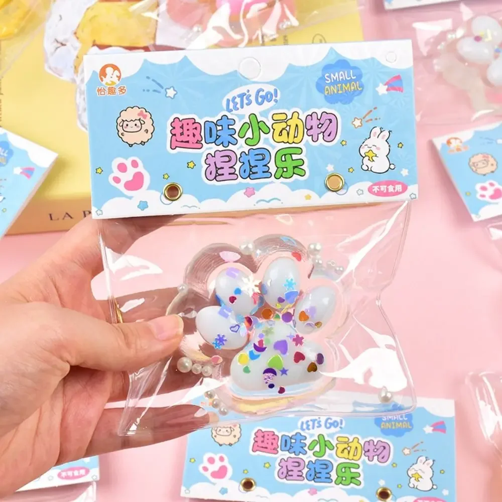 HOT Kat Poot Decompressie Speelgoed Kawaii Cartoon Antistress Squishy Stress Langzaam Stijgende Speelgoed voor Volwassen Kinderen Stretch Squeeze