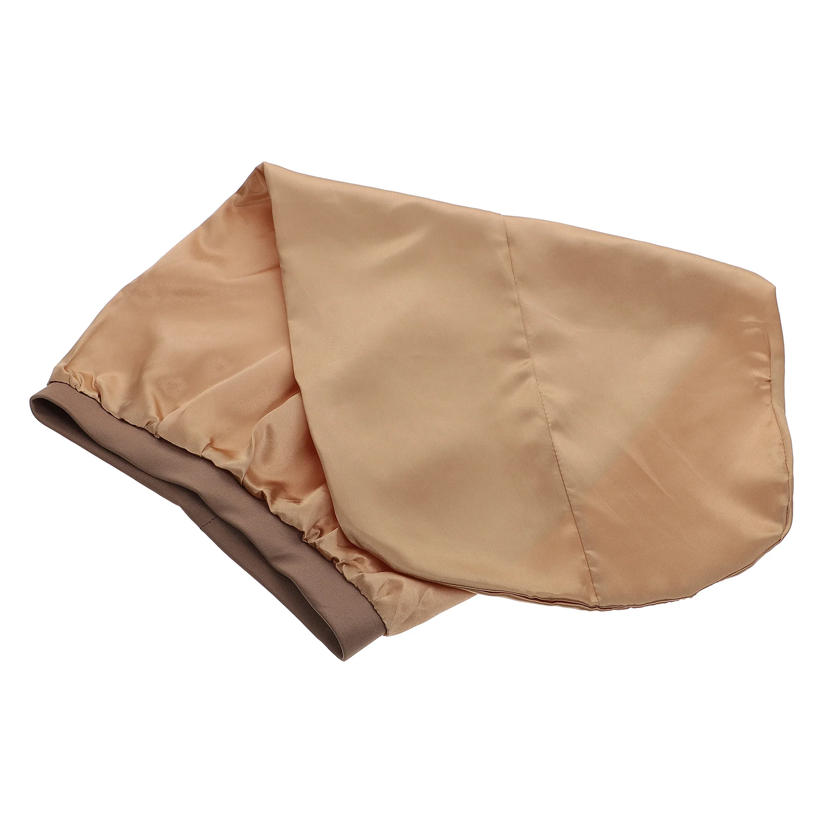 

Imitation Silk Polyester Sleeping Hat for Women Durable Lightweight Travel Hair Protection Bedroom Bonnet