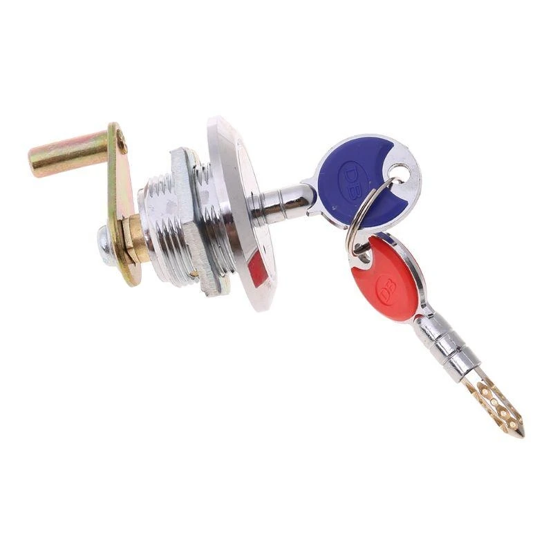 Emergency Safe Deposit Box Lock Key Anti-theft Lock With Encryption Keys Copper Cylinder