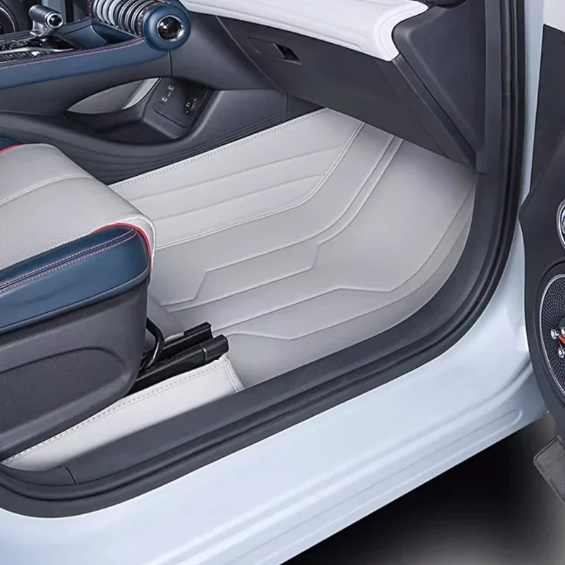 

Custom Nappa Leather Anti-Slip Car Foot Protect MatAuto Luxury Waterproof Floor Pad Accessory For BYD ATTO 3 YUAN PLUS 2022-2026