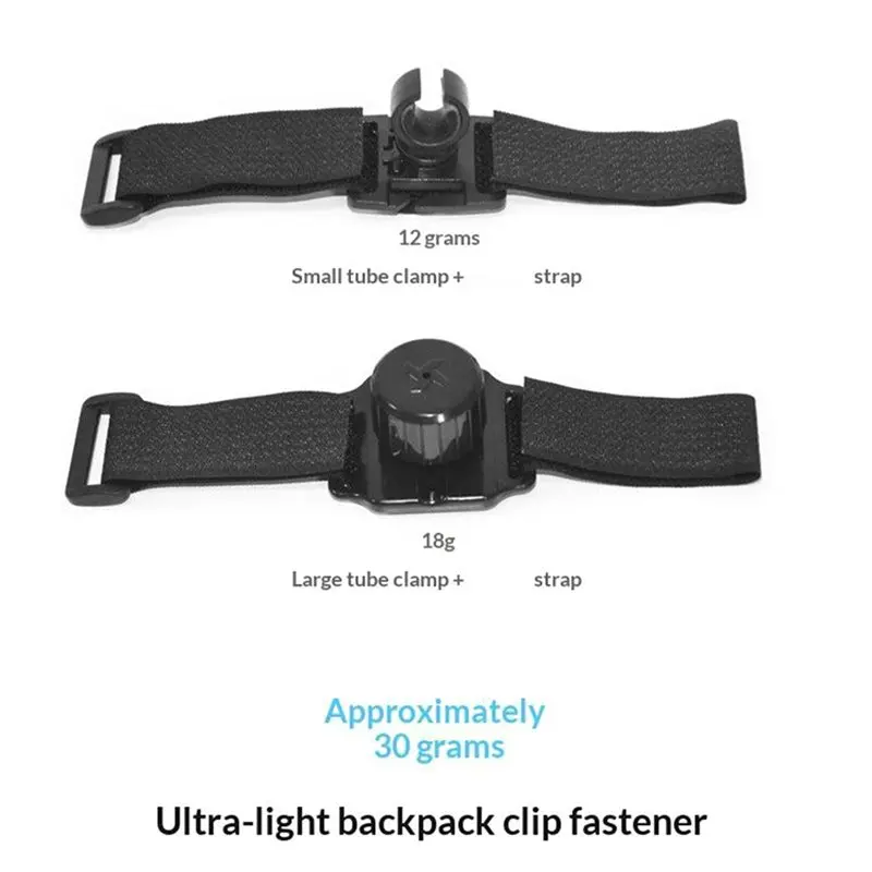 DTA4-Backpack Umbrella Clip 1 Set Outdoor Hiking Fixed Holding Device For Travel Rain Photography Handsfree Light