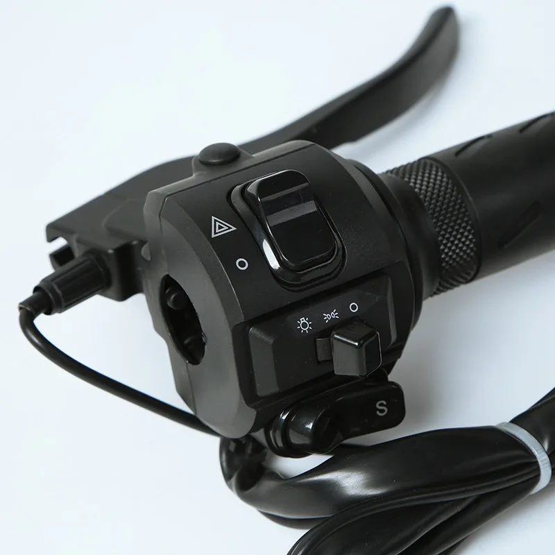 3-Switch Accelerator Twist Grip for Electric Motorcycle Parts