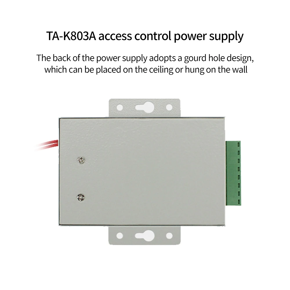 AC 100-240V to DC12V 3A Power Supply Control Power Supply Controller Switch For Door Access Control System Video Intercom System