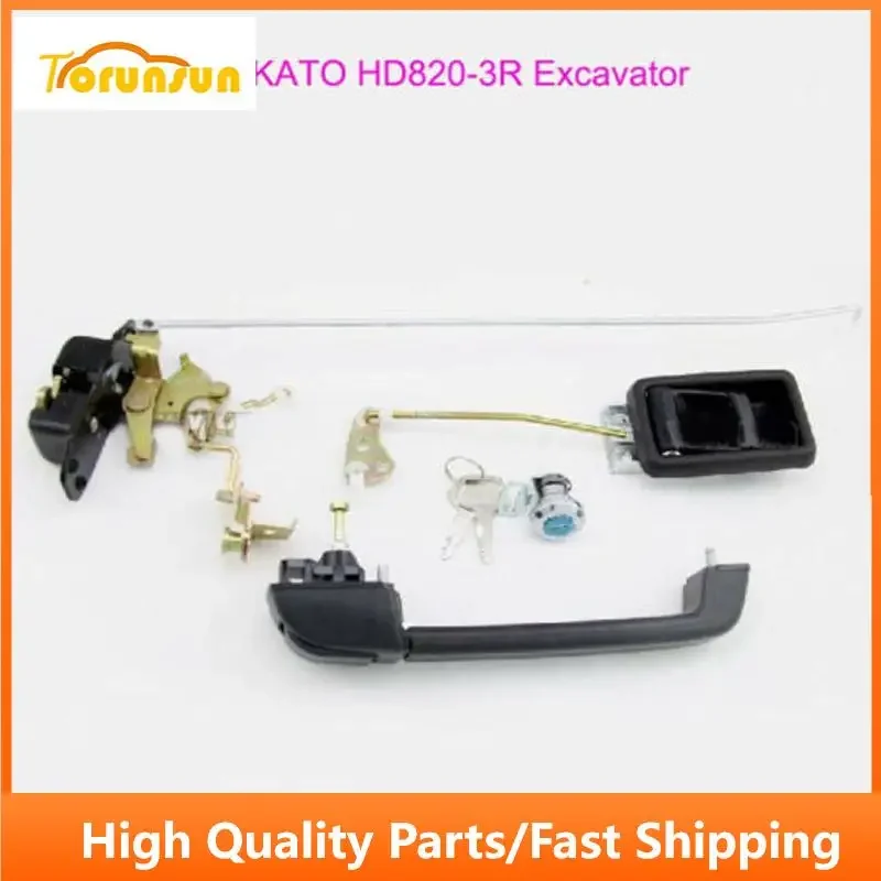 

Cab Door Lock Assembly Fit For Kato HD820-3R Excavator