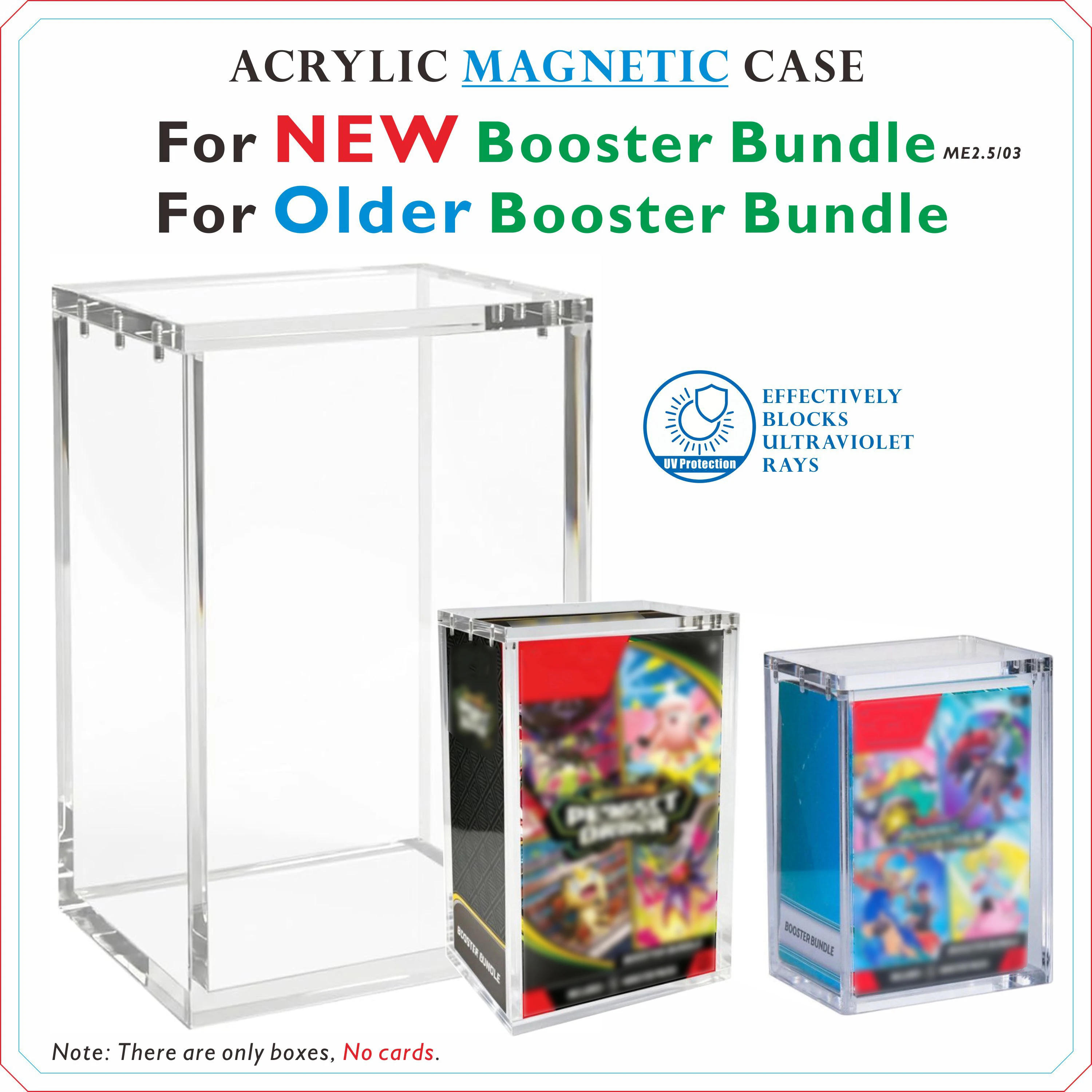 Acrylic Magnetic Case For Booster Bundle(Older / NEWBooster Bundle)