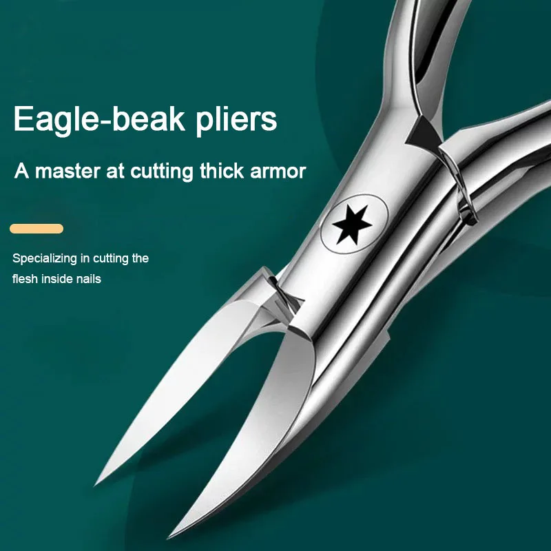 

Новинка, 1 шт., профессиональные кусачки для ногтей, кусачки для ногтей с защитой от брызг, набор ножниц для ногтей, инструменты для педикюра из нержавеющей стали ZJJ03