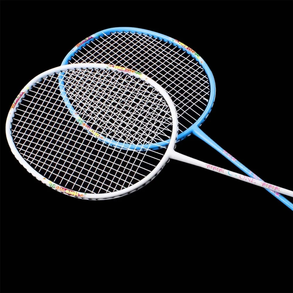 Children's Badminton Racket Set, Made of Carbon Aluminum Integrated Material, Durable and Sturdy, Children's Outdoor Toy