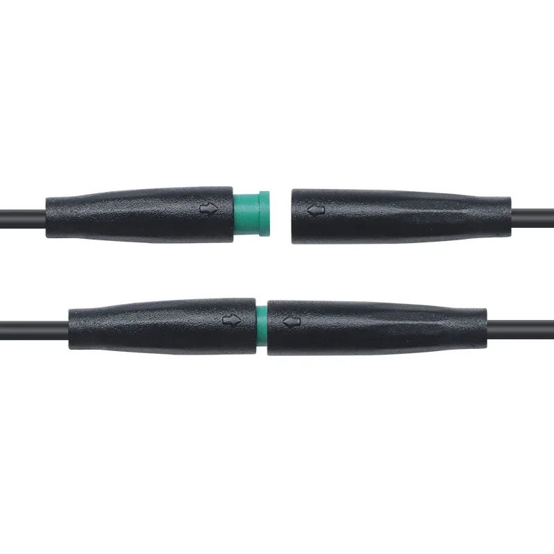 Cavi di prolunga M6 a 5 pin Connettore impermeabile Cavo Julet Mini Base per display Ebike Parti di biciclette elettriche maschio femmina