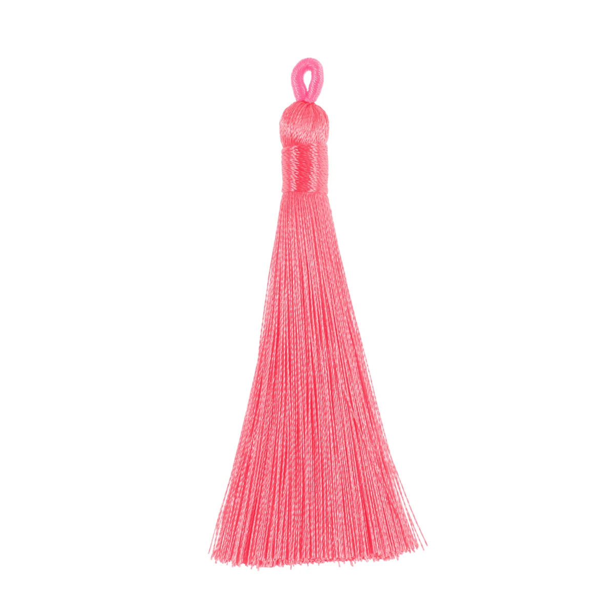 

20 Pcs Ice Silk Earrings Fringe Long Style Straight Design Bright Color Durable Tassel Jewelry Accessories DIY Keychain Bracelet