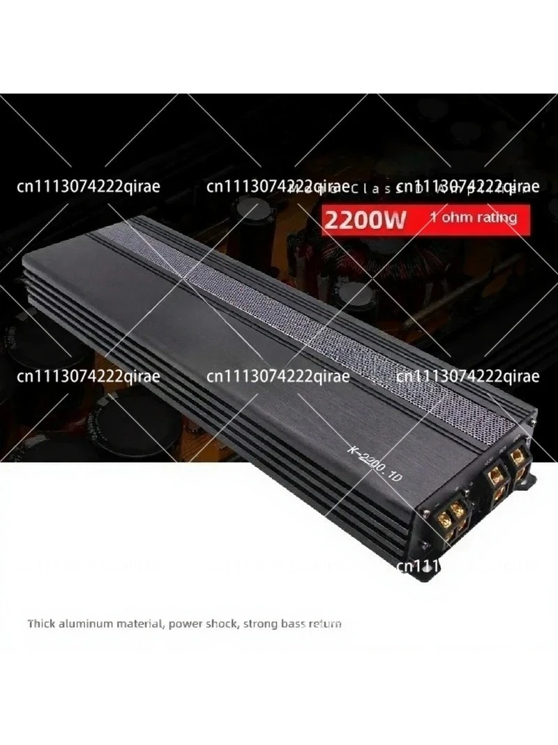 2200W Class D Single Channel Car Audio Amplifier Home Stereo Digital Amp