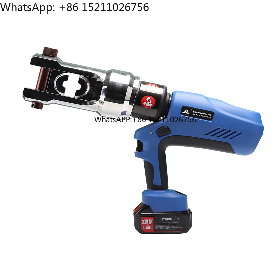 

EZ-630 Battery Powered Hydraulic Pliers 25-630 Sqmm Hydraulic Crimping Tools