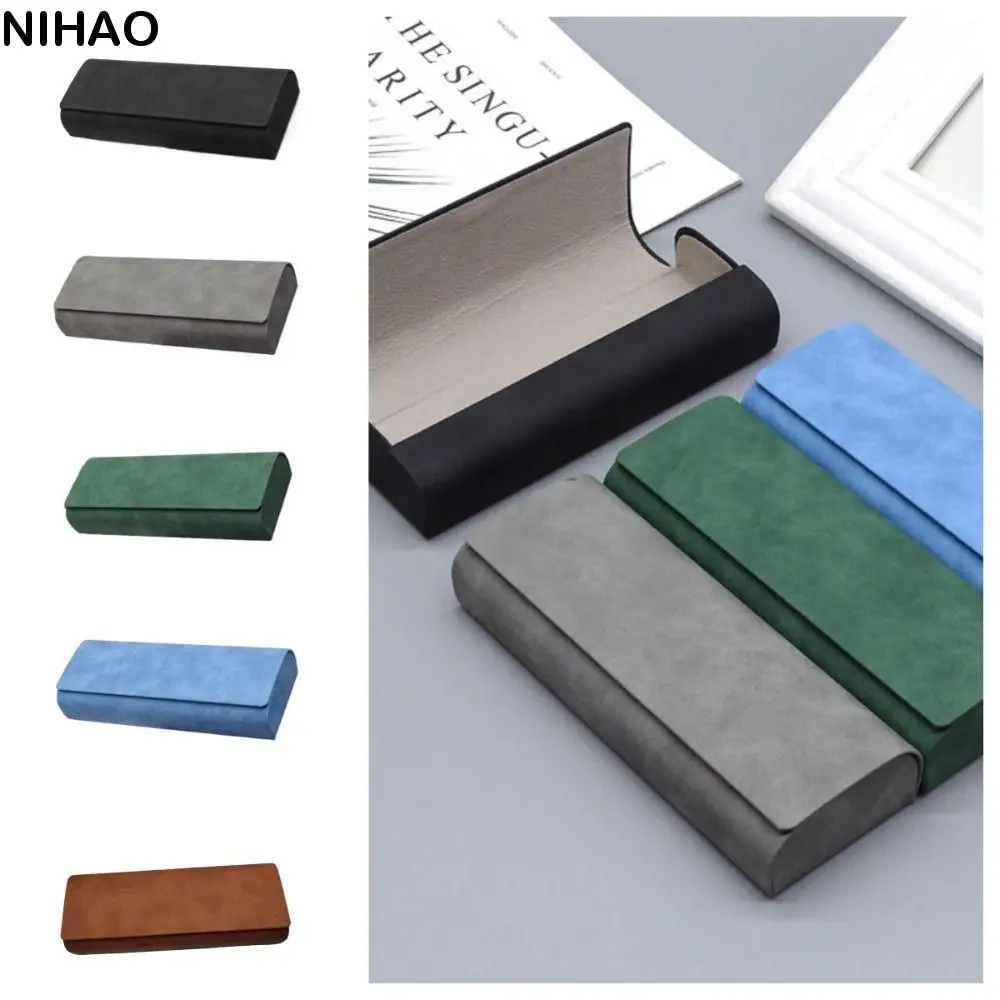 

Anti Pressure Leather Eyewear Case Eyeglass Protective Glasses Storage Bag Eyewear Protector Case Eyewear Protector Case