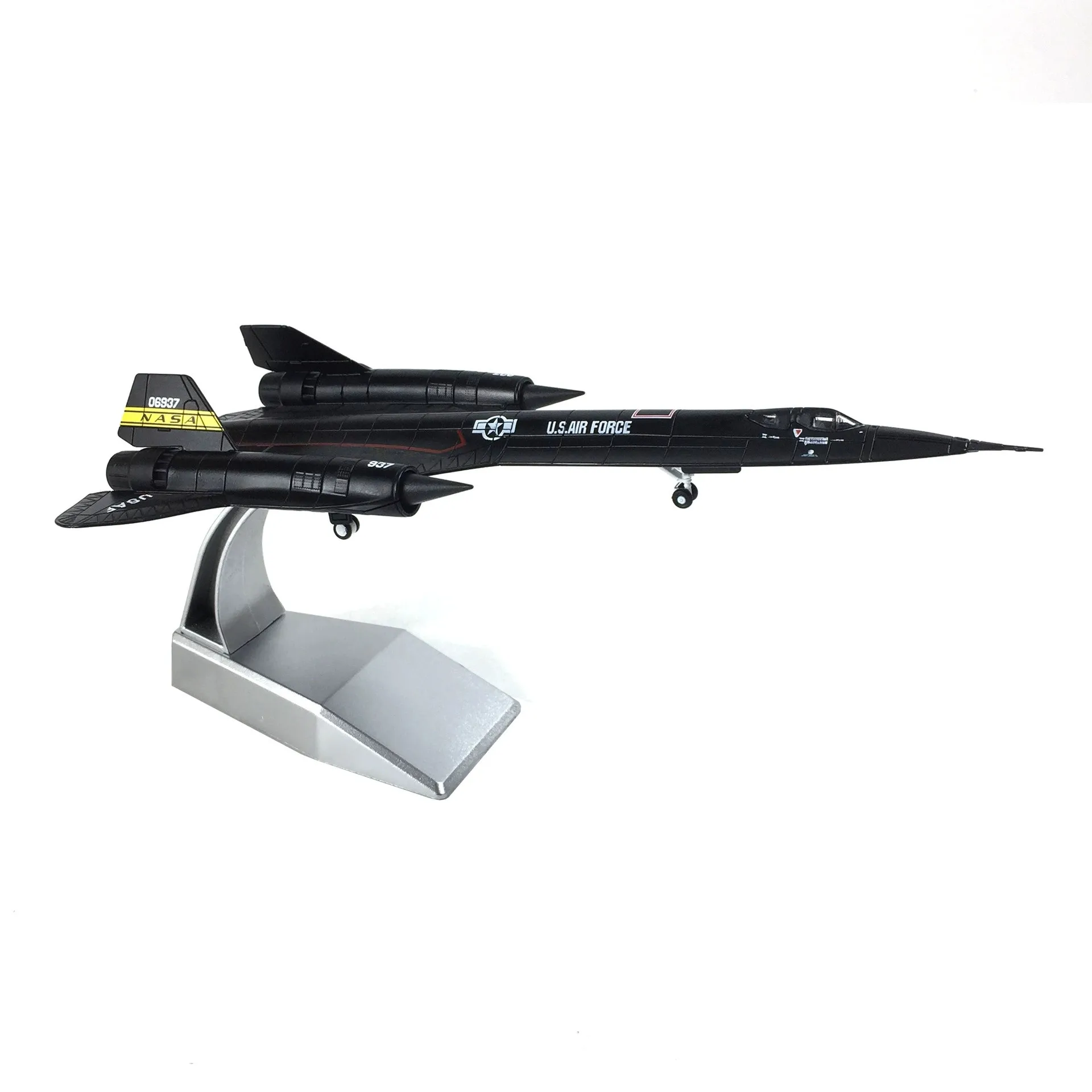 Diecast Alloy 1/144 Scale American SR71 SR-71 SR-71A Blackbird Strategic Reconnaissance Aircraft Model Adult Collectible - view 2