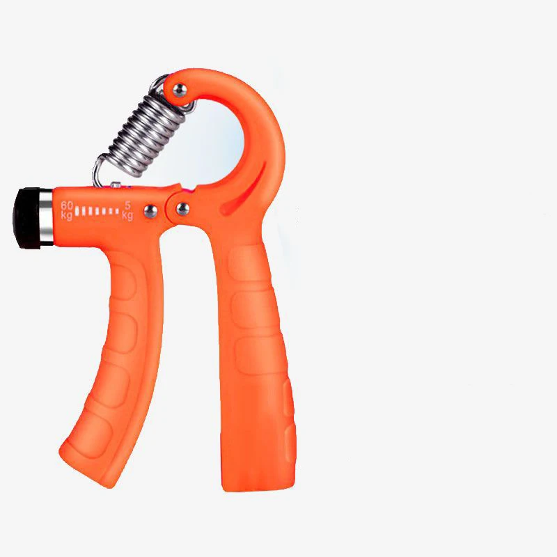 Adjustable Hand Grip Strengthener Count Function Anti-Slip Silicone Grip Heavy Duty Forearm Exerciser 5-60Kg Resistance Range