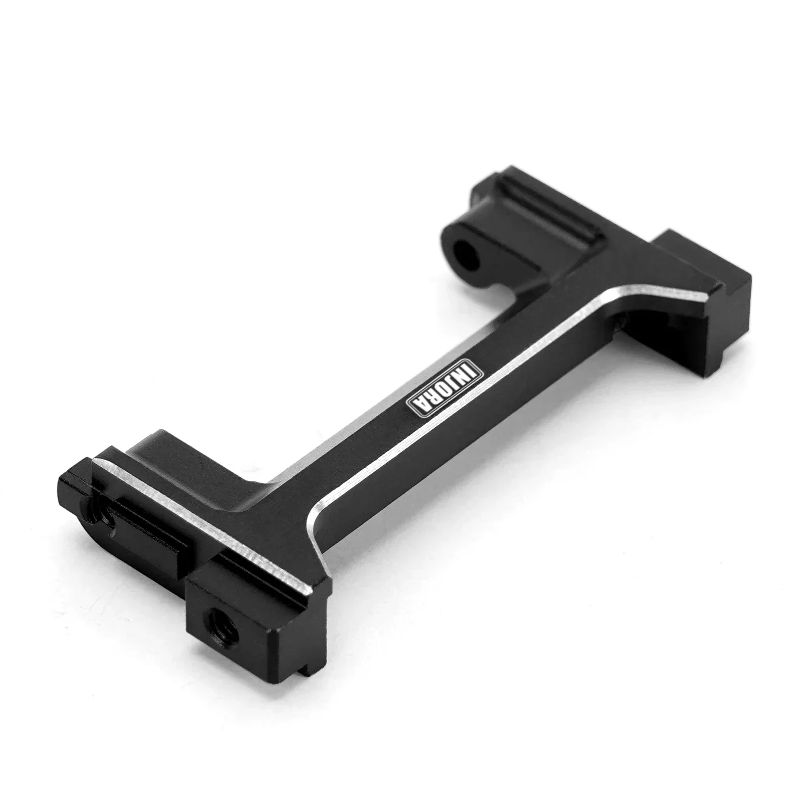 INJORA CNC Aluminum Front Rear Bumper Mount for 1/18 RC Crawler TRX4M Defender Bronco Upgrade