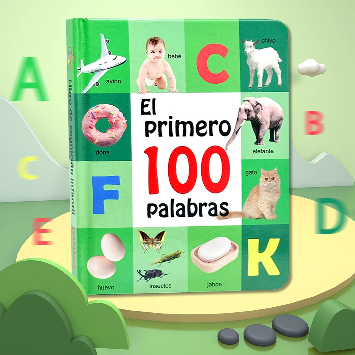 Spanish board book featuring beautiful illustrations and colors; sparks interest in learning; makes a great birthday gift.