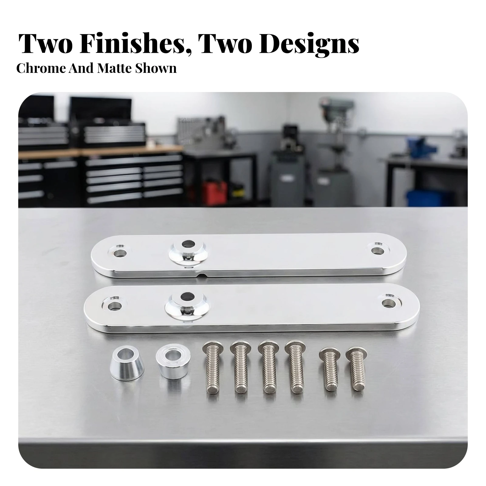 Turn Indicator Relocation Bracket Kit Sturdy Turn Indicator Relocation Kit with Spacer Bushings Slim Scratch Resistant