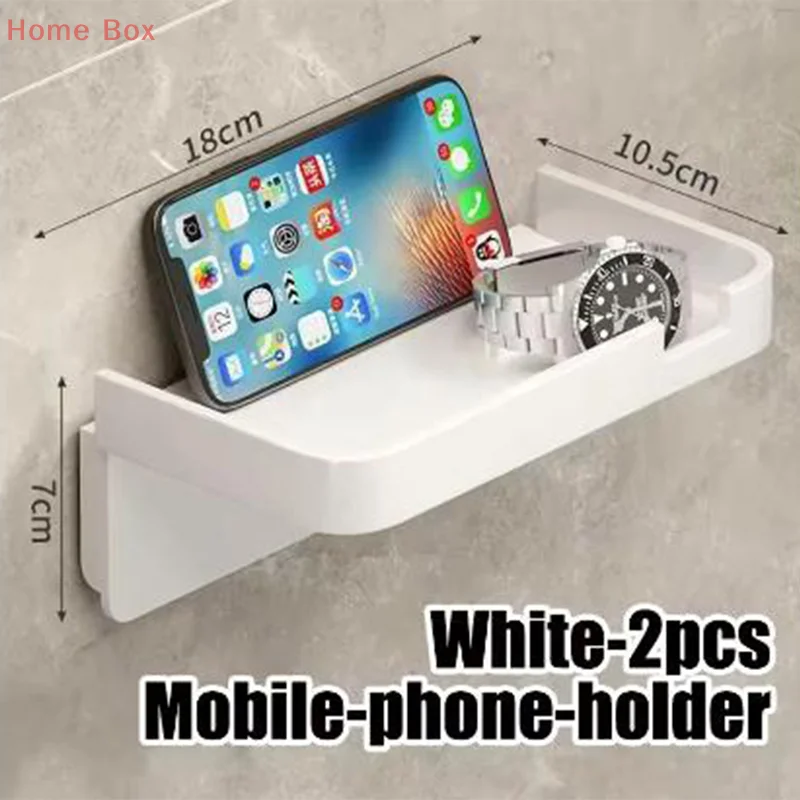 

Waterproof Wear Resistant Toilet Paper Box Non Perforated Tissue Storage Rack Household Roll Paper Box Wall Mounted
