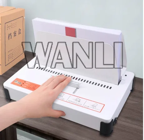 Electric hot melt glue DIY perfect binding machine Hot melt glue binding machine, A4 book cover perfect binding machine