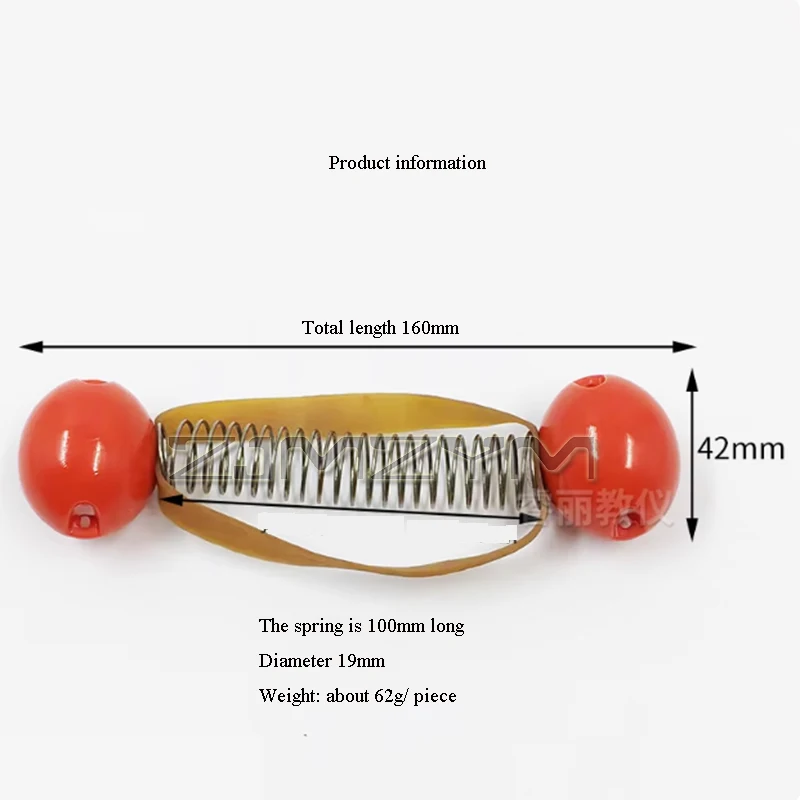 Modello di forza interfelecolare Strumento didattico per la fisica a molla Dimostrazione della forza repellente Esperimento di gravità Strumento con elastico