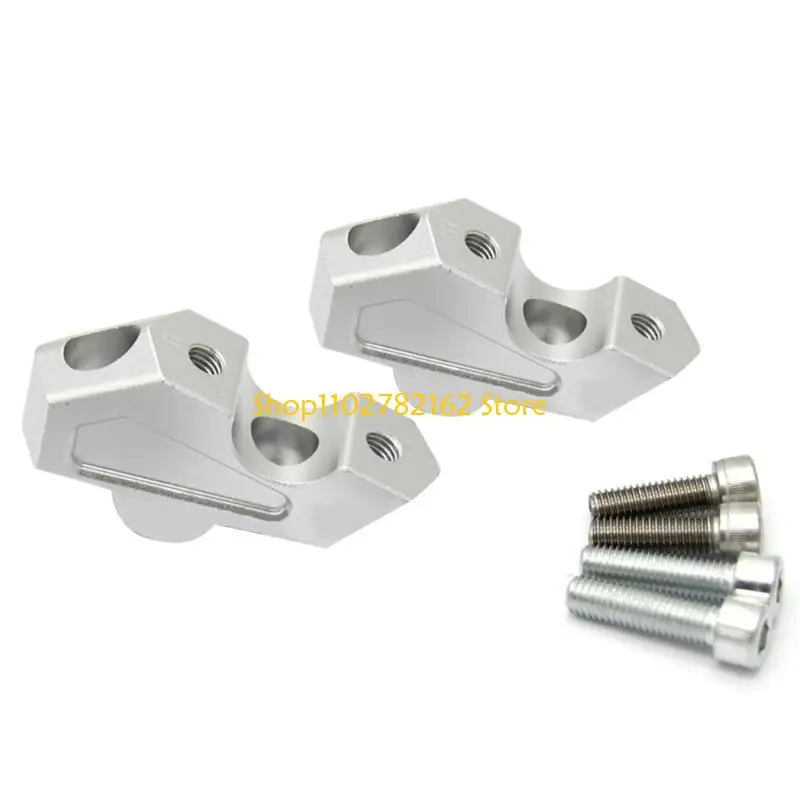 

547B Handlebar Lifter-Bar Mount Clamps Riser Adapter 22mm For Motorcycle F750 2pcs