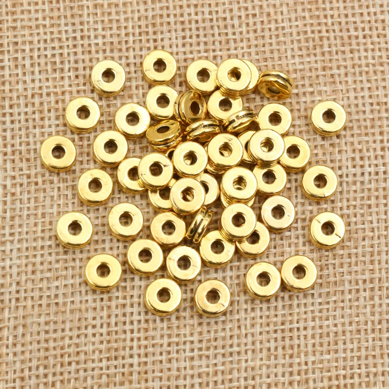 100Pcs 6X6X2.5Mm Antique Emas - Eyepin Ball End ulasan dan harga