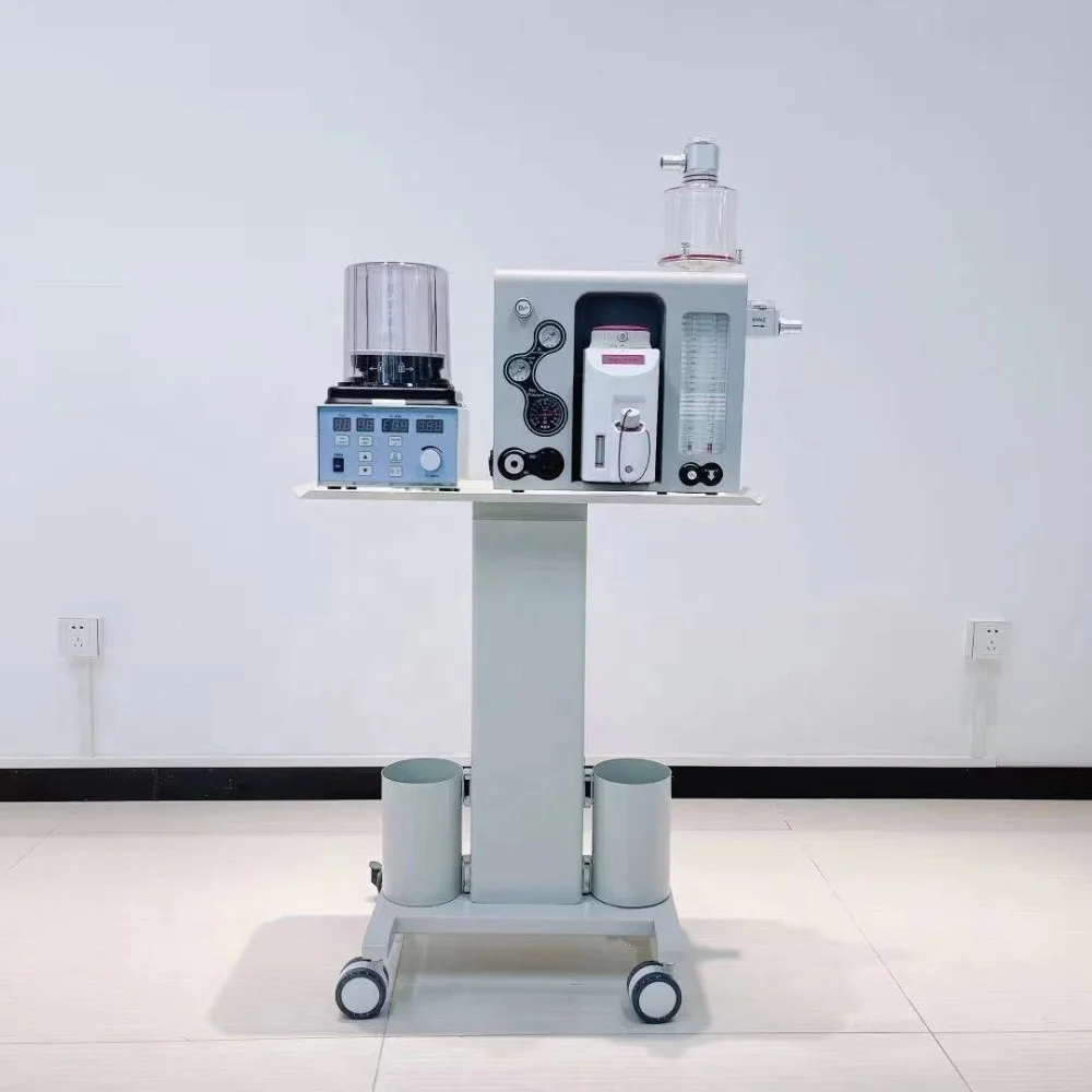 High Quality High Precision Portable Visbull Veterinary Ventilator Vet Anesthesia Machine For Dog/Cat/Rabbit Hospital Surgery