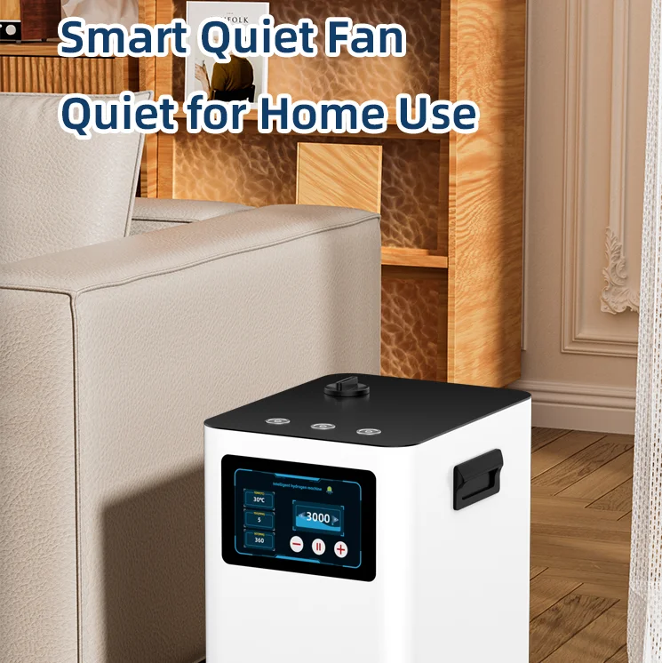 3000ml/min Professional Hydrogen Inhaler Apparatus with High-End Power, Intelligent Silent Fan and Simple Operation