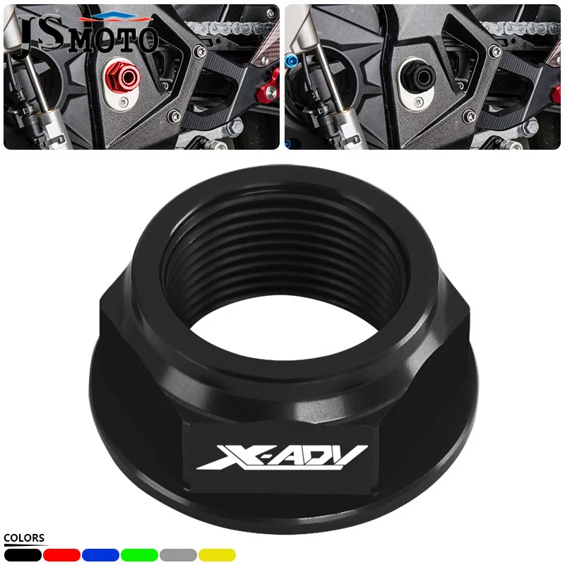 For XADV 750 NC700X INTEGRA CB650F CBR600F Hornet 600/900 Motorcycle Rear Wheel Axle Nut Screw Bolt Posterior Tuerca Rueda