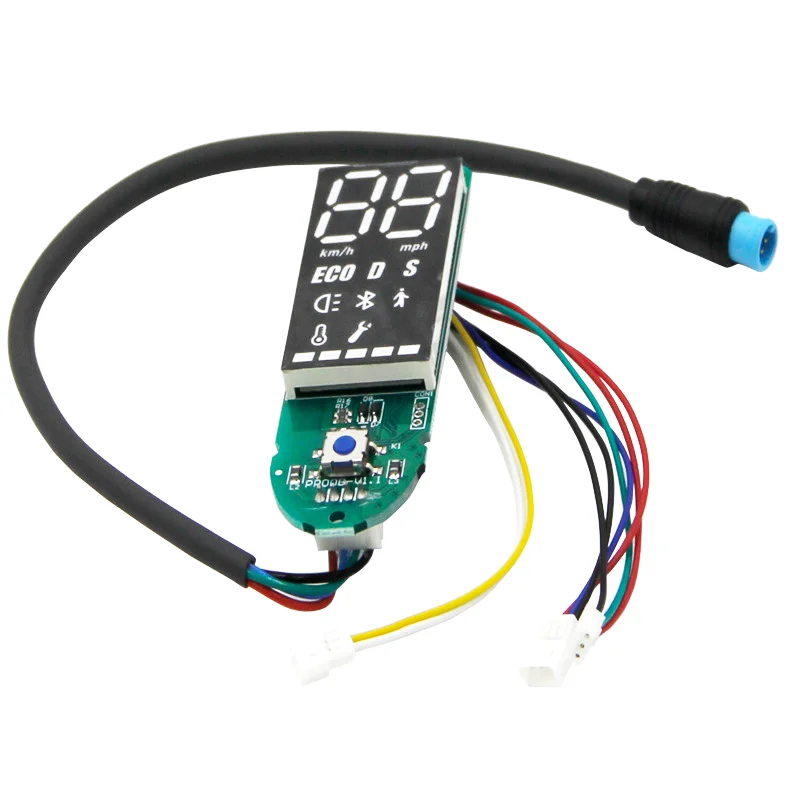 Panel de salpicadero de patinete eléctrico, pantalla de visualización para Xiaomi Ninebot Segway MAX G30, interruptor de Control Bluetooth