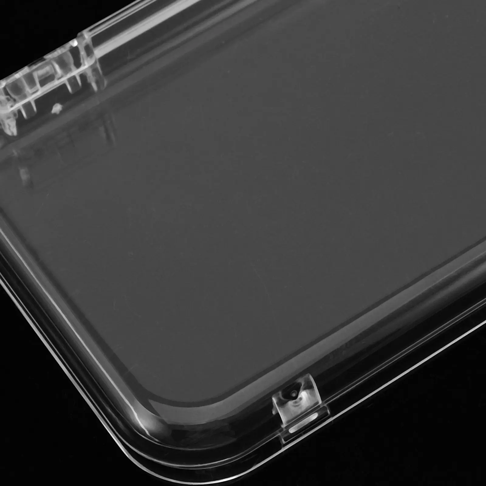 Picture 3: 12Pcs Clear Rectangle Plastic Press on Nail Holder Organizer Compact Storage Box Travel Friendly Plastic Container for Nail Tips