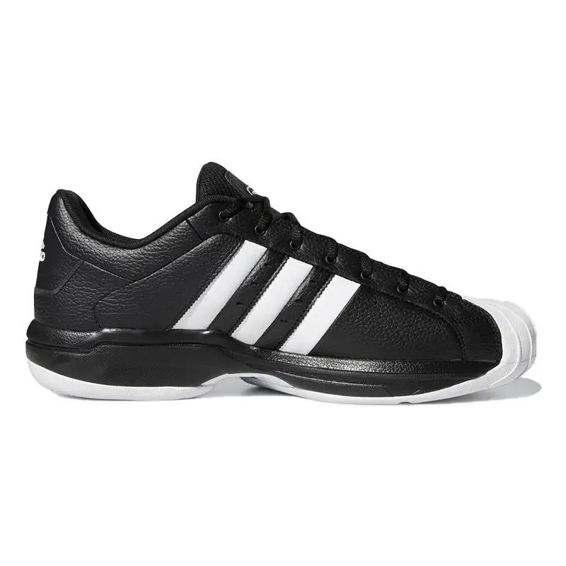 Adidas Pro Modelo 2G Baixo Preto Branco Tênis FX4980