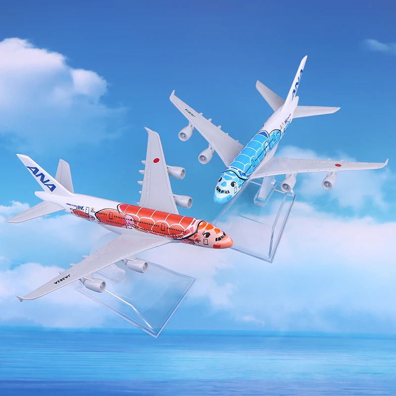 

ANA морская черепаха картина Airbus A380 модель самолета модель литья под давлением металлические самолеты модель все Nippon Airways