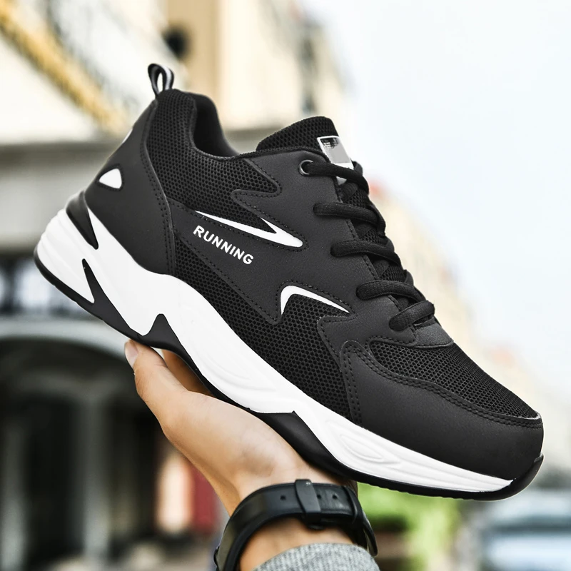 أحذية الجري الرياضية عالية الجودة للرجال منصة أحذية رياضية غير رسمية للمشي كرة السلة للرجال 2025 مقاس كبير 47 أحذية رجالية #2