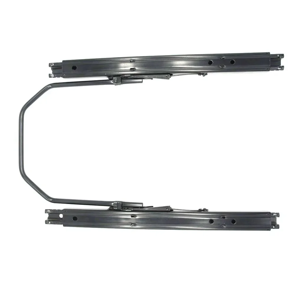 Car Seat Double Slide Rail, Extended Length Adjustable Seat Track for RV Van Truck Commercial Vehicles Heavy Duty Universal Fit
