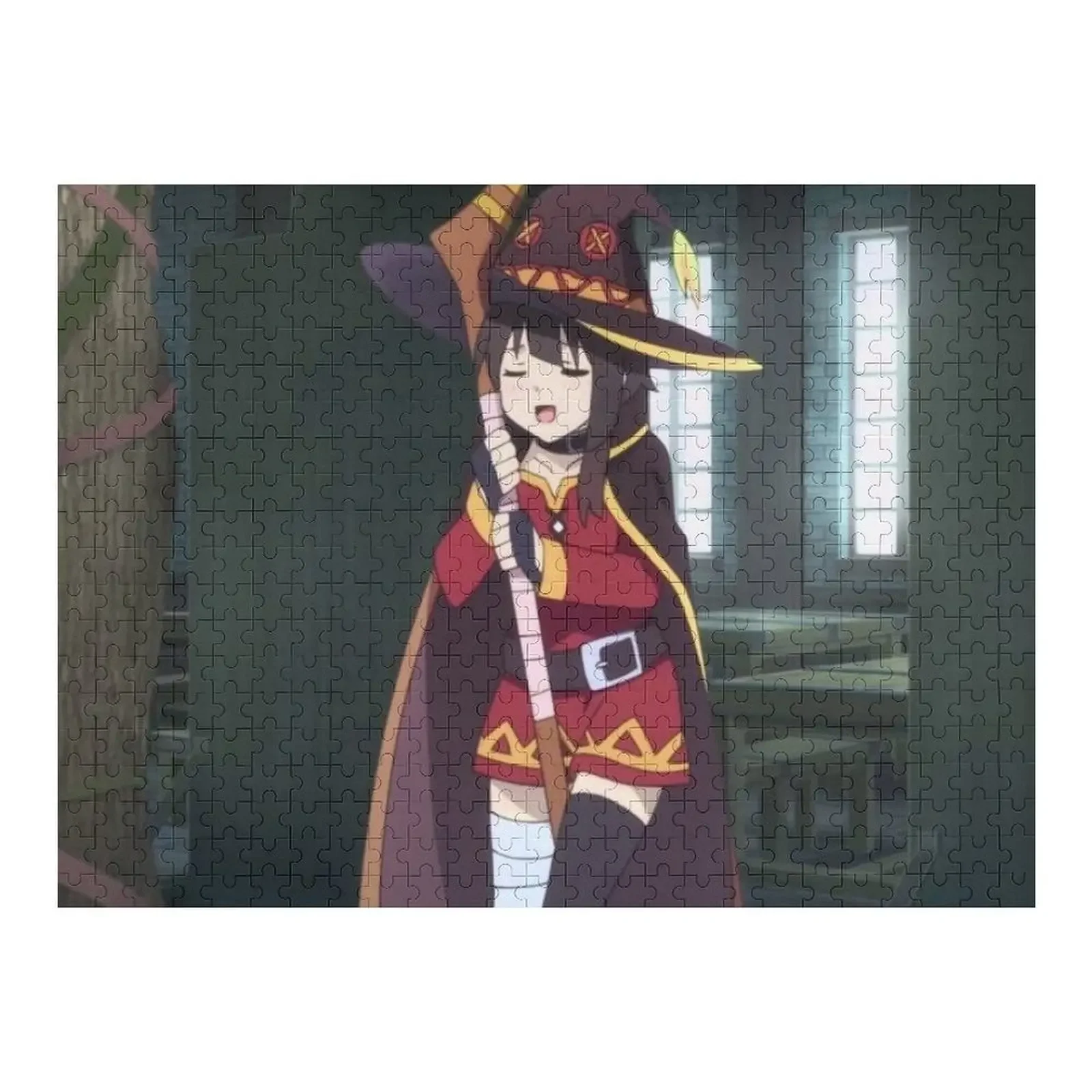 

Megumin Loves Her Staff Jigsaw Puzzle Baby Toy Jigsaw Pieces Adults Puzzle