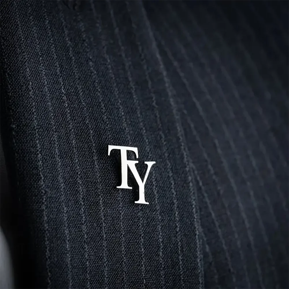 

Custom Double Letter Brooch Women Men Stainless Steel Initial Brooches Personalized Couple Wedding Clothing Decoration Jewelry