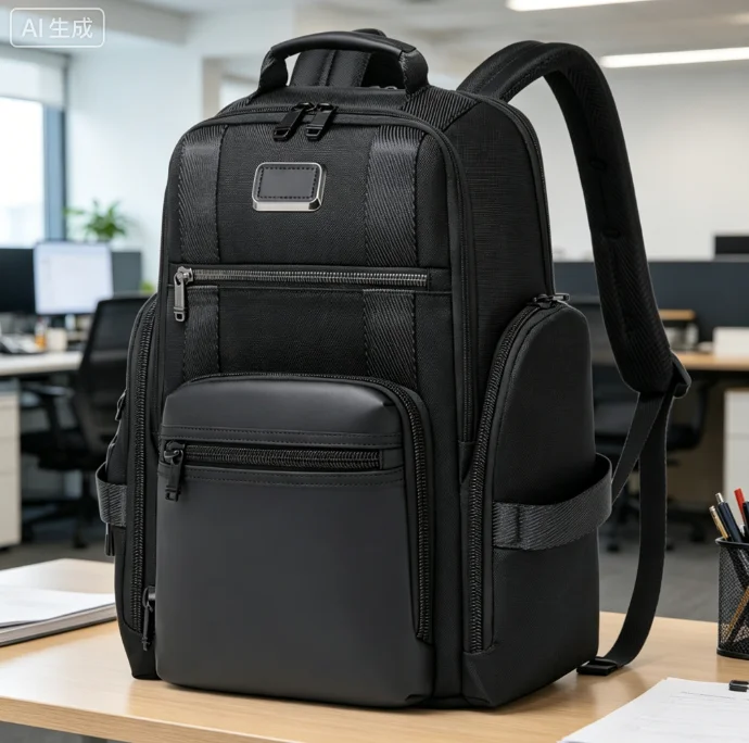 

232389 Ballistic Nylon Business Laptop Backpack Multi-Functional Casual Travel Daypack for Men