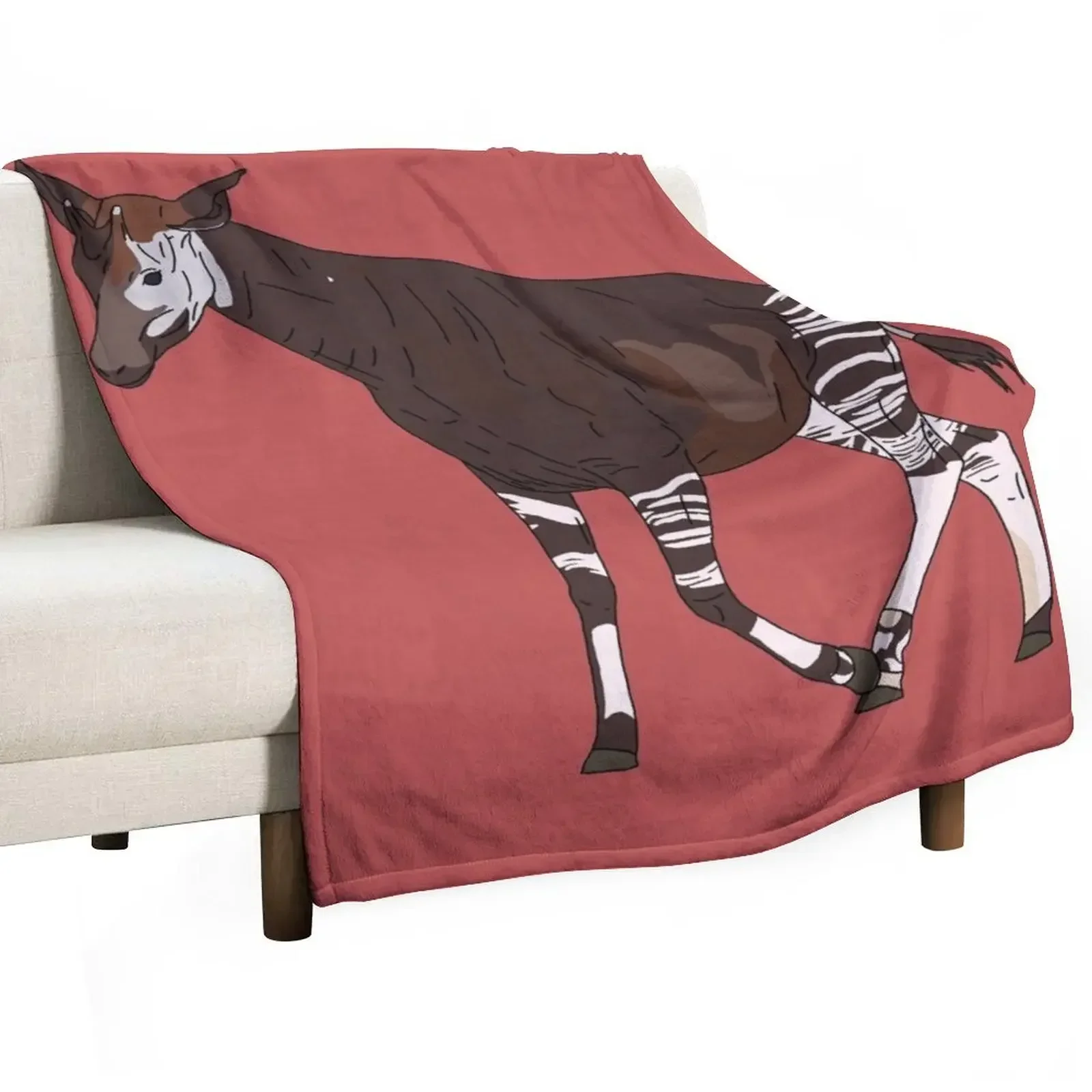 Okapi Throw Blanket Sleeping Bag Sofa Blankets