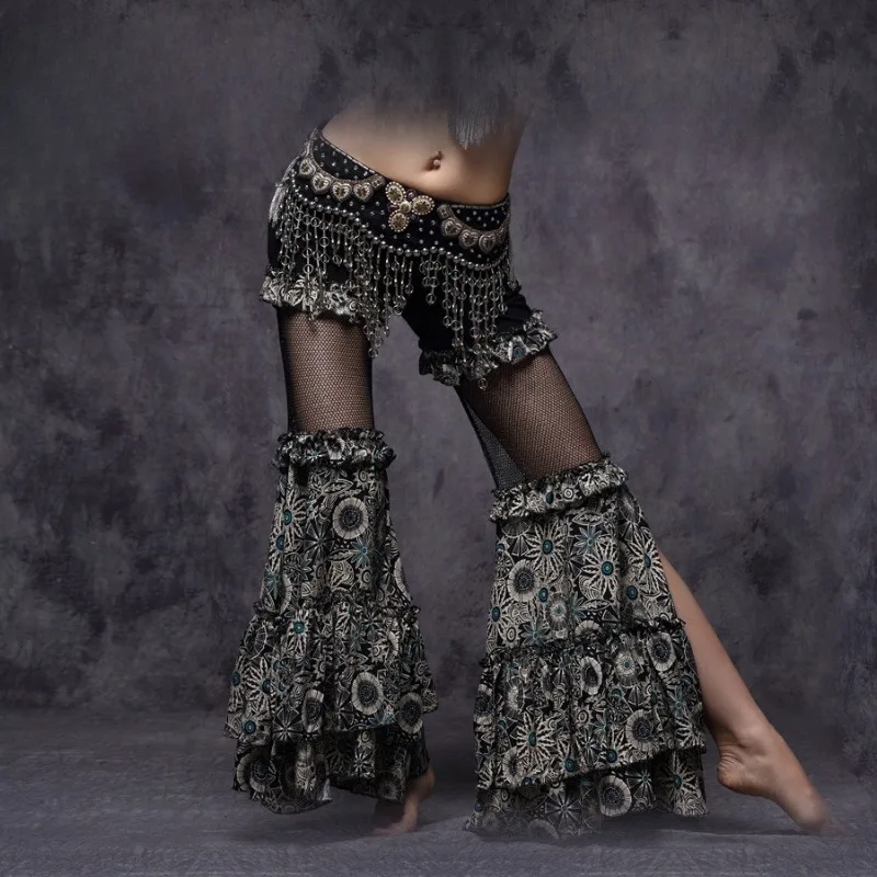 

Customized New Belly Dance Costume Tribe Style Belly Dancing ATS Undercover Performance Costume Exotic Dancewear Pants