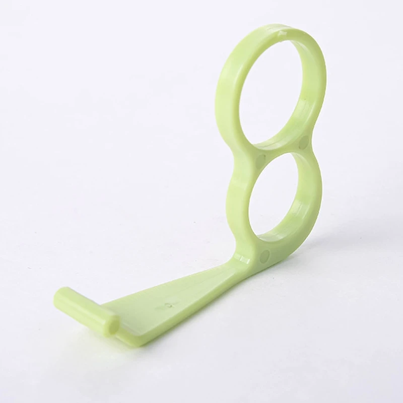 Cellphone Anti-fall Holder L-shaped Plastic Stand Portable Finger Ring Holder