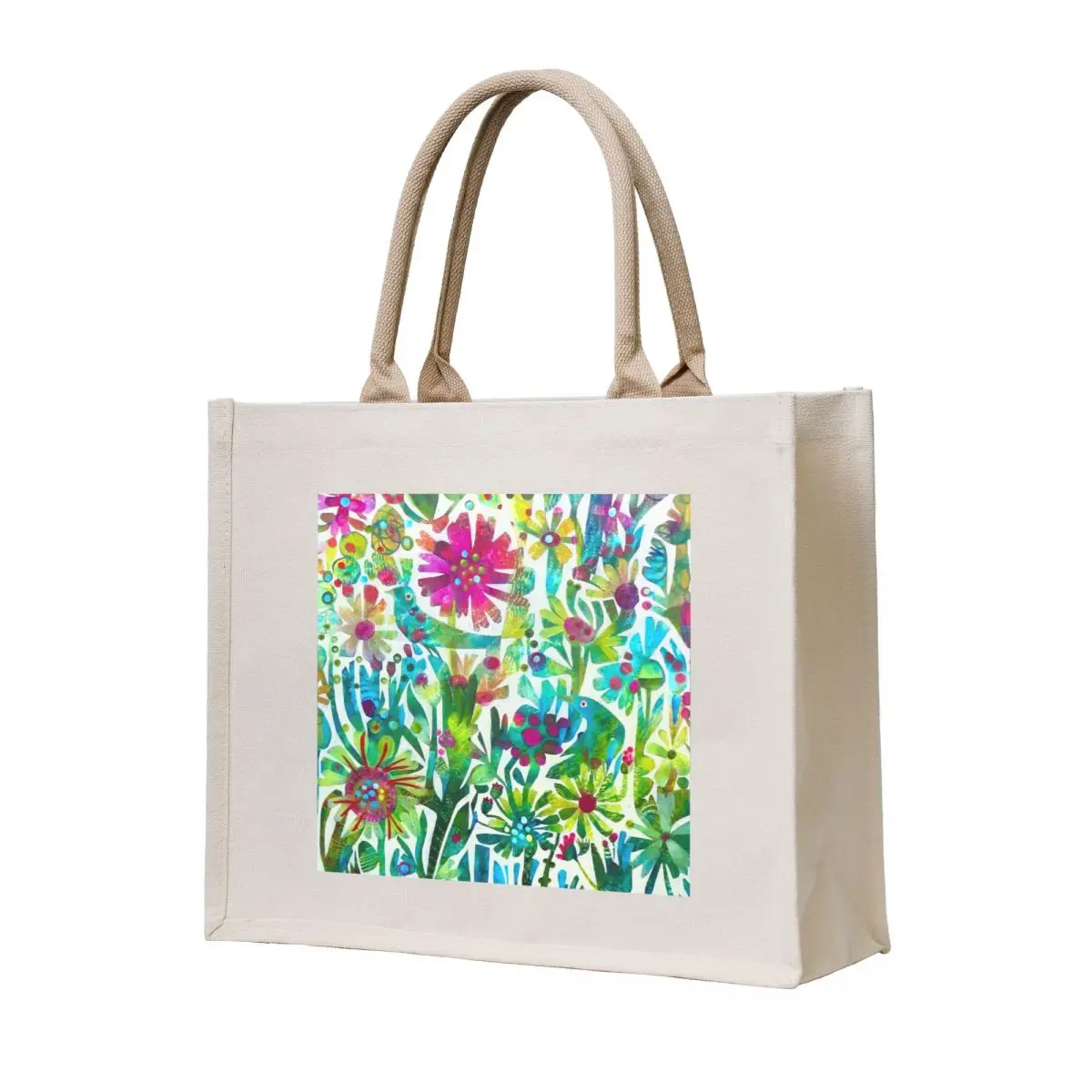 

Springtime Tote Bag Women's beach bags reusable shopping bag Women's handbag