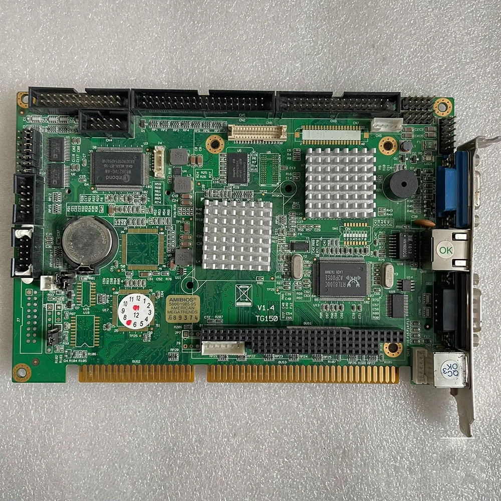 ISA bus half length industrial control board TG150 V1.4/TG150 V1.6