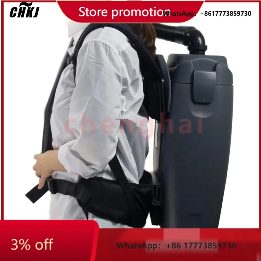 

CHKJ-NEW2025BP60 Light Weight Backpack Vacuum Cleaner Machine Used for Hotel Floor Cleaning 5L Dirt Capacity