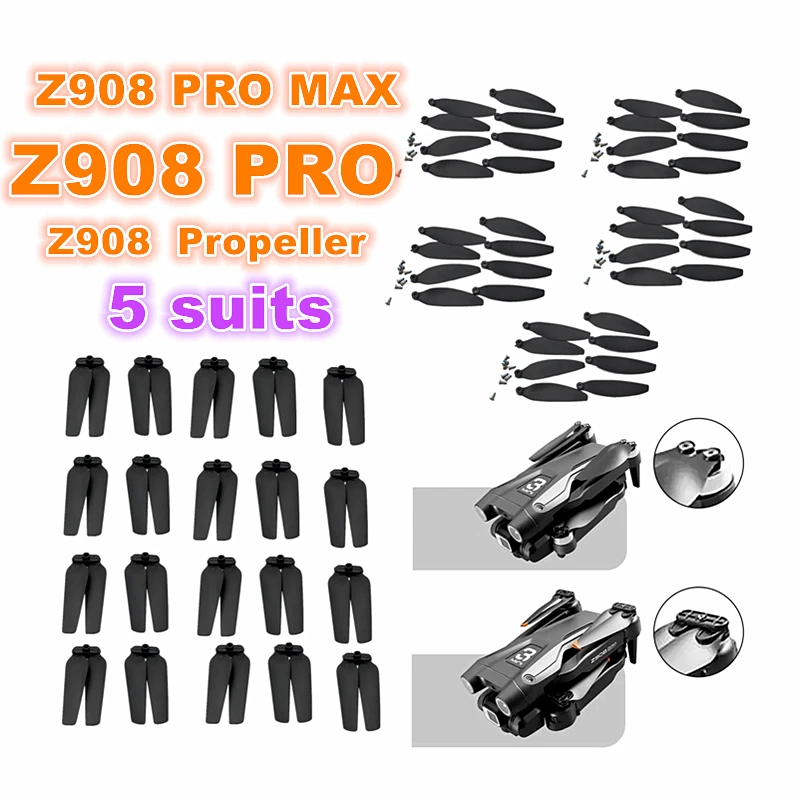 5 подходит для пропеллеров для дронов Z908 Pro MAX Z908 PRO, запасные лопасти, кленовый лист для Z908 Max, пропеллеры для дронов, аксессуары, запчасти 5 подходит для пропеллеров для дронов Z908 Pro MAX Z908 PRO, запасные лопасти, кленовый лист для Z908 Max, пропеллеры для дронов, аксессуары, запчасти