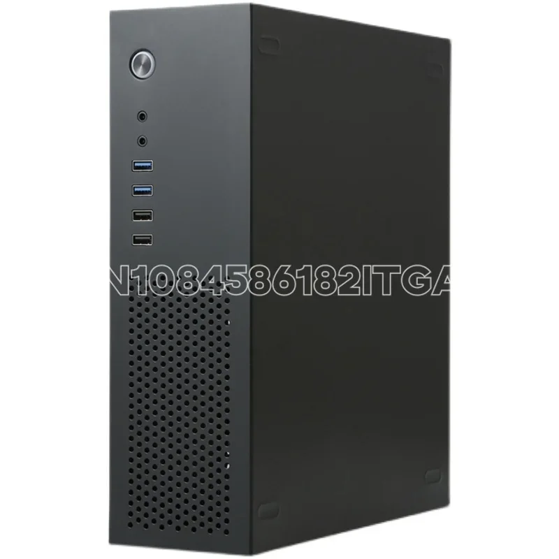 SKTC new A10 mini horizontal vertical MATX24*24 motherboard small 1U power supply 7.3LHTPC computer case