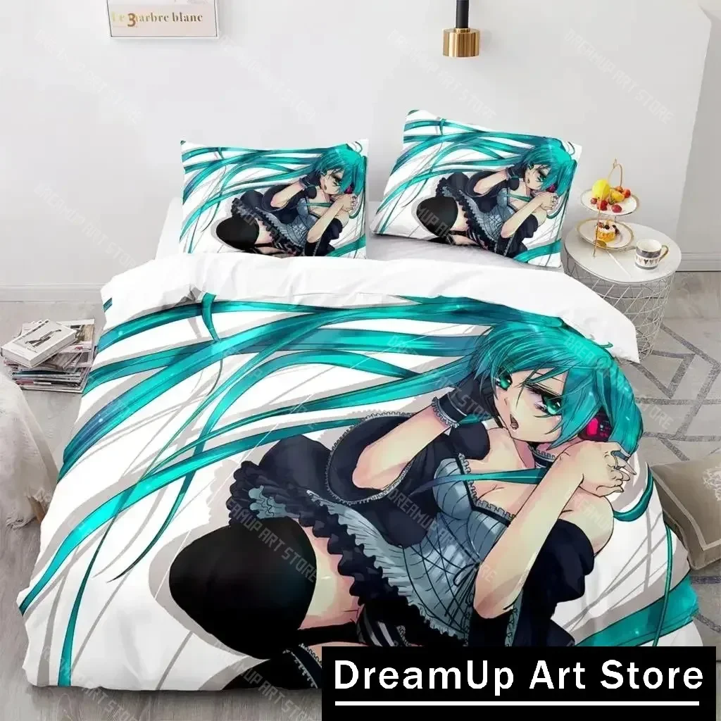 

3D Anime Beautiful Girl In The Future Bedding Set Single Twin Full Queen King Size Bed Set Aldult Kid Bedroom Duvet cover Sets