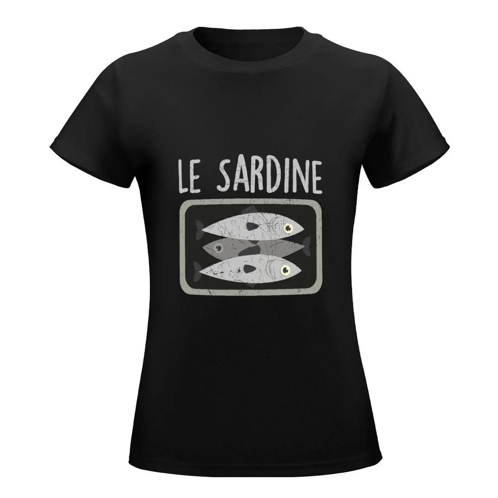 Anti-Salvini Anti Lega Le Sardine Italia The Sardines T-Shirt anime clothes lady clothes white t-shirt dress for Women sexy