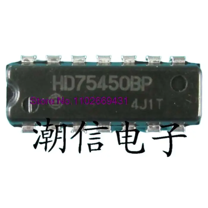 5PCS/LOT  HD75450BP  DIP-14 Original, in stock. Power IC